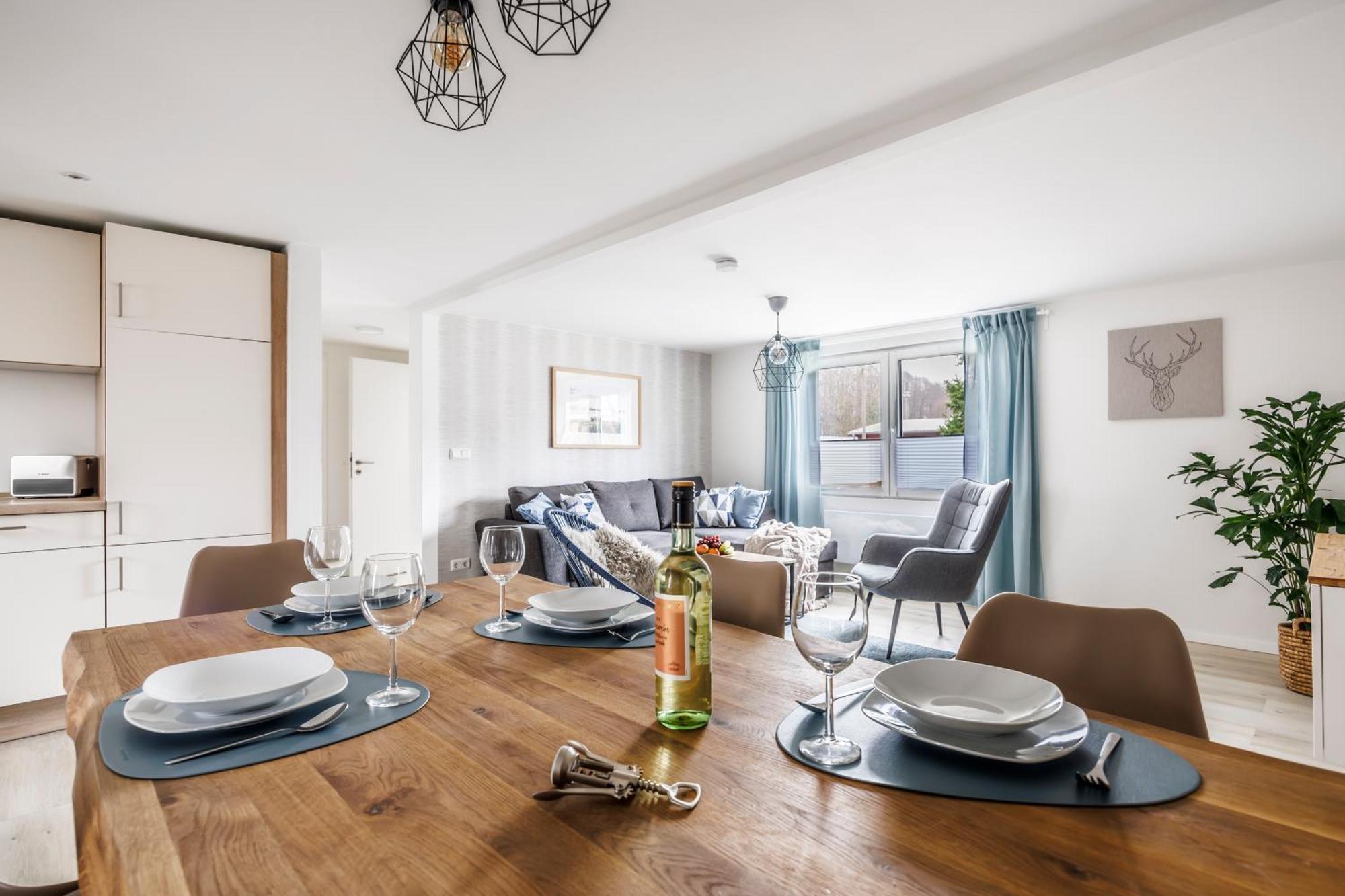 Ferienhaus Waldgefluester 70 Qm I Ueberdachte Terrasse I 2 Schlafzimmer I Strandnah Joachimsthal  Kültér fotó